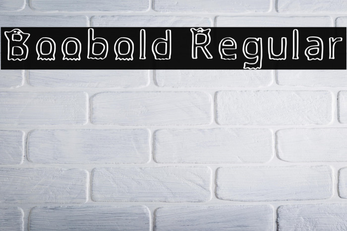 Boobold Regular Example 1