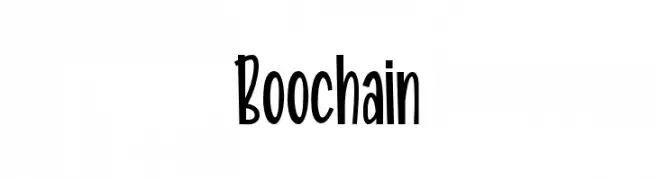 Boochain  baixar fontes gratis