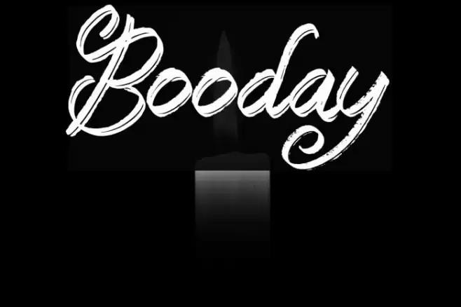 Booday Font examples