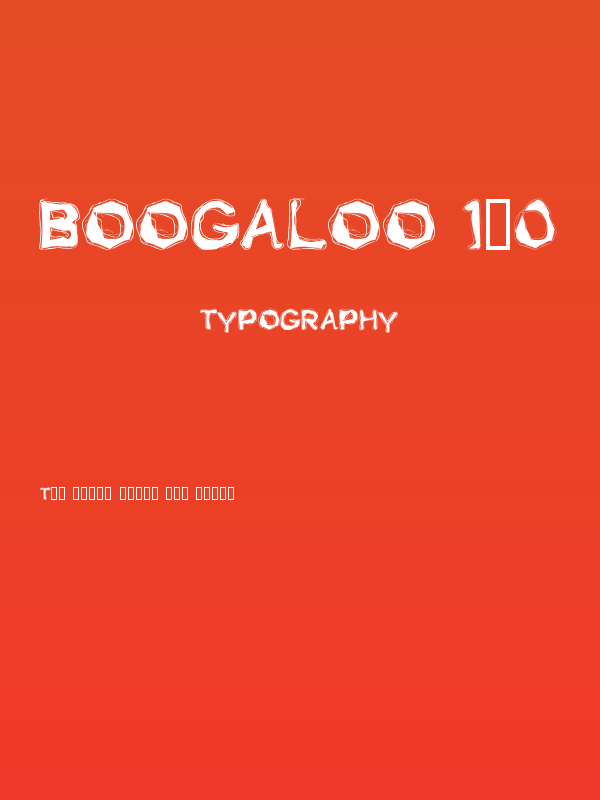 Boogaloo 1.0 Poster