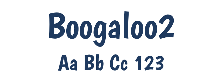 Boogaloo2 Font Preview