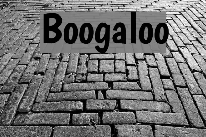 Boogaloo Font examples