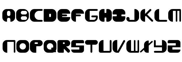 Boogey Font LOWERCASE