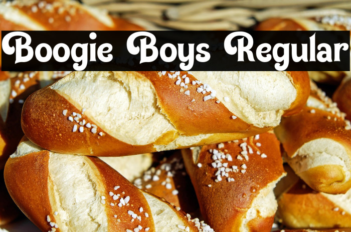 Boogie Boys Regular Example 3