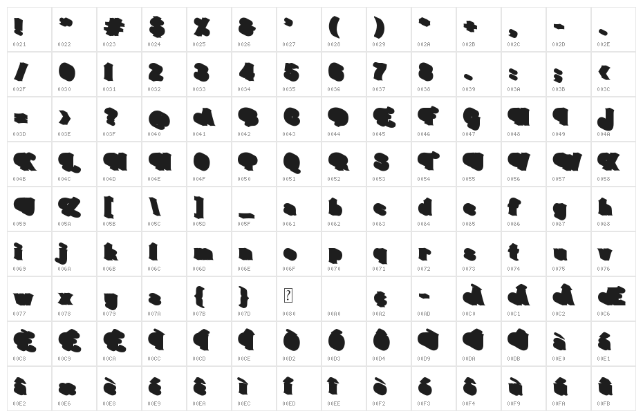 Boogie Boys Shadow Character Map