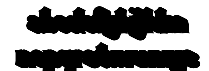 Boogie Boys Shadow Font LOWERCASE