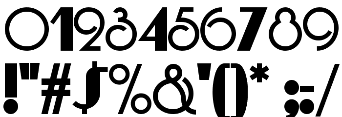 Boogie Nights NF Font OTHER CHARS