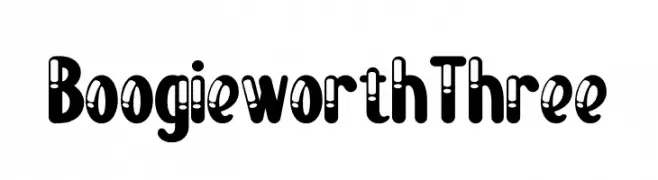Boogie worth Three  Free Fonts Download