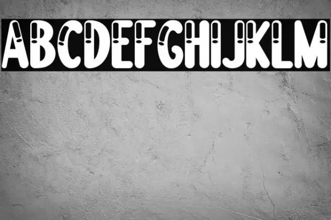 Boogie worth Three Font examples