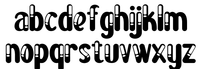 Boogie worth Three Font LOWERCASE