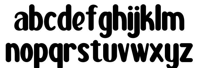 Boogie worth Two Font LOWERCASE