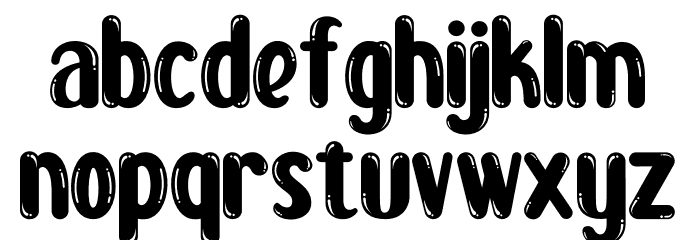 Boogie worth Font LOWERCASE