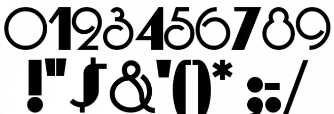 BoogieNightsNF Font OTHER CHARS