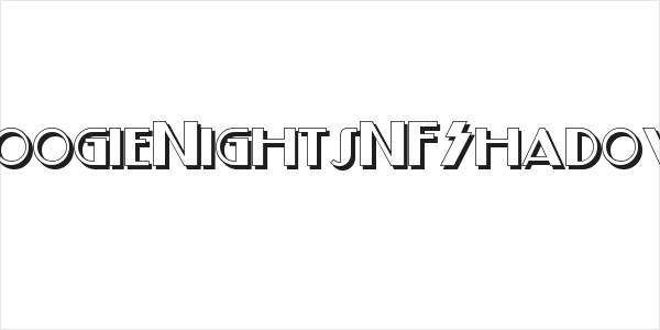 BoogieNightsNFShadow Logo