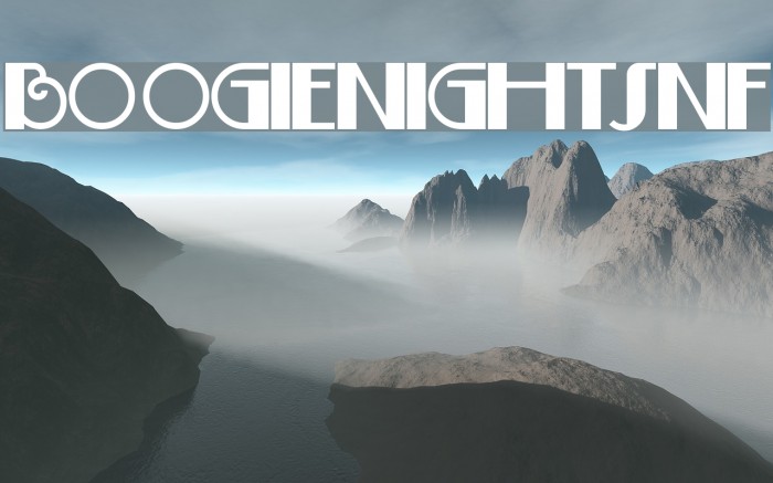 BoogieNightsNF フォント examples