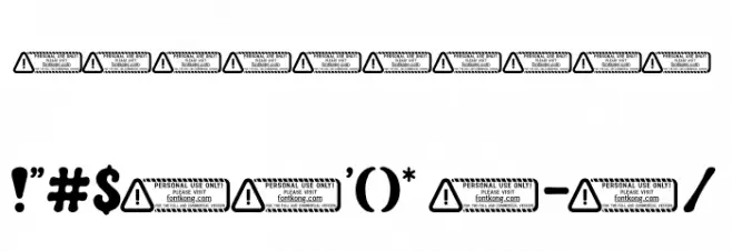 Boogieland PERSONAL USE ONLY! फ़ॉन्ट अन्य घर का काम