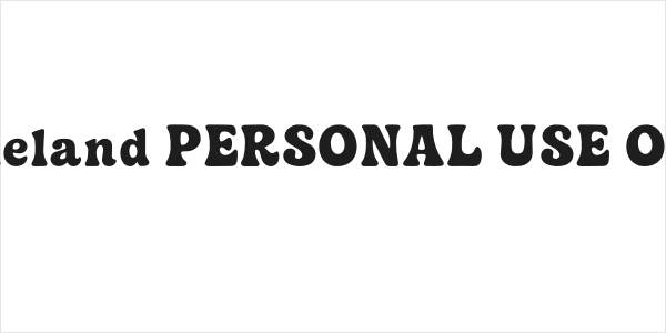 Boogieland PERSONAL USE ONLY! Logo