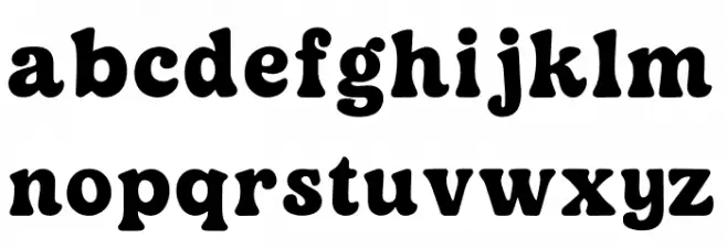 Boogieland PERSONAL USE ONLY! फ़ॉन्ट लोअरकेस