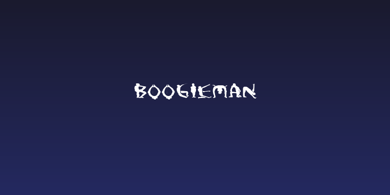 Boogieman Social Header