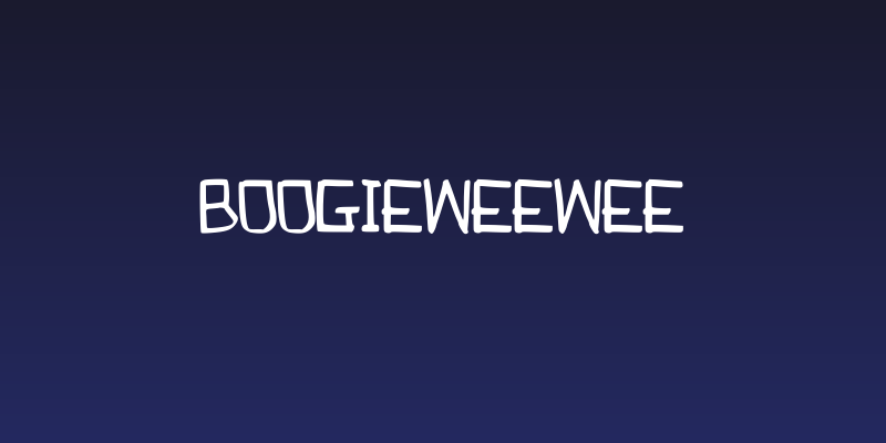 Boogieweewee Social Header