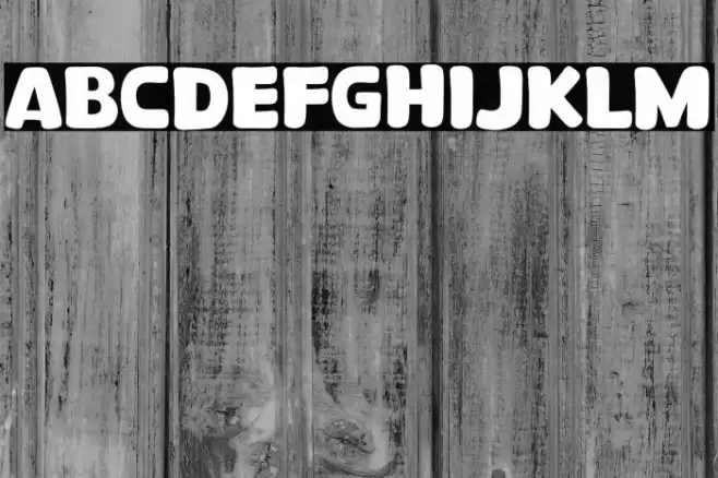 Boohong Font examples