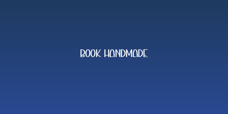 Book Handmade Social Header