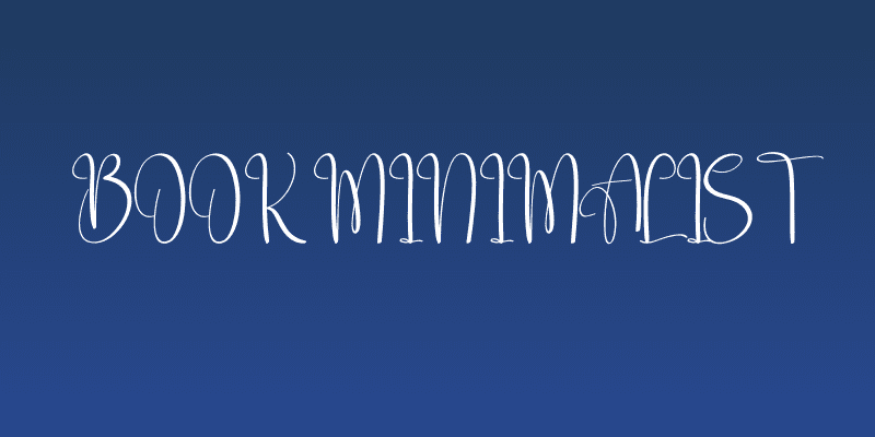 Book Minimalist Social Header