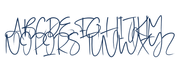 Book Signature Uppercase