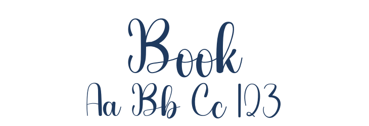 Book Font Preview
