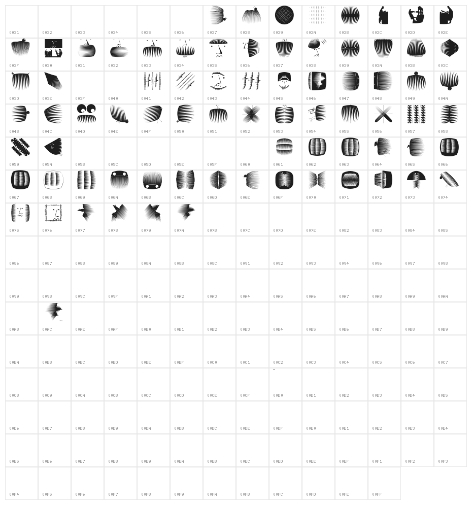 BookBeings Character Map