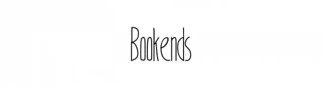 Bookends  Free Fonts Download