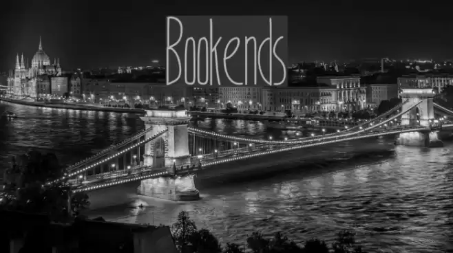 Bookends Font examples