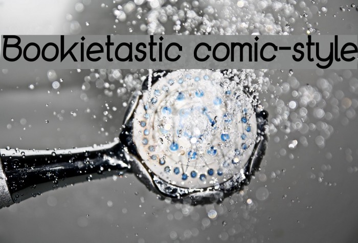 Bookietastic comic-style Font examples