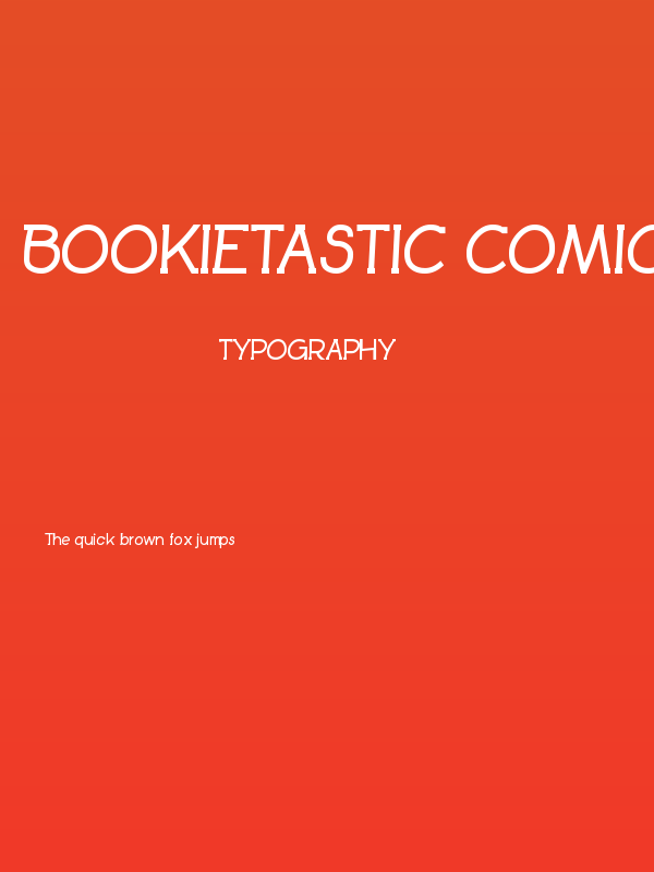 Bookietastic comic-style Poster