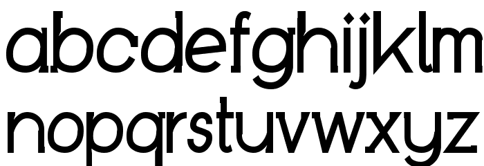 Bookietastic comic-style Font LOWERCASE