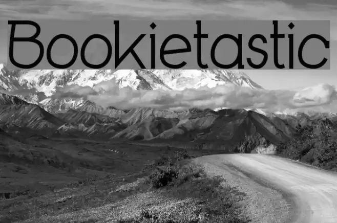 Bookietastic Font examples