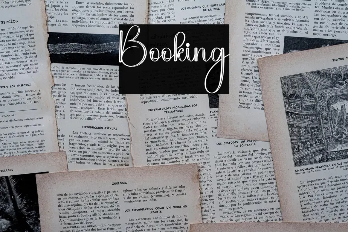 Booking Example 3