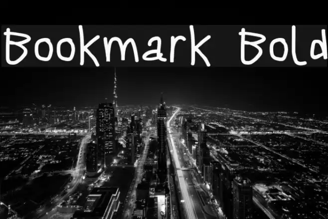 Bookmark Bold examples