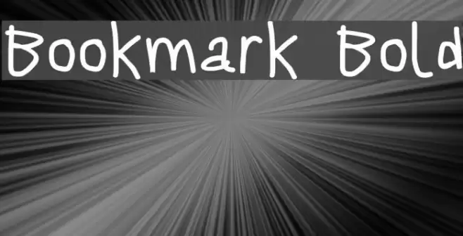 Bookmark Bold examples