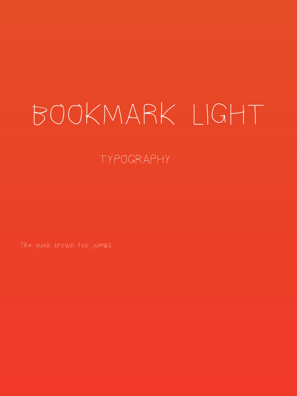 Bookmark Light Poster