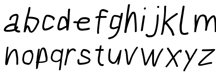 Bookmark SemiBold Italic Шрифта строчной