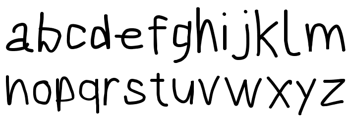 Bookmark SemiBold Font LOWERCASE