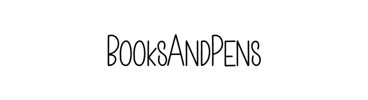 Books And Pens  Frei Schriftart Herunterladen
