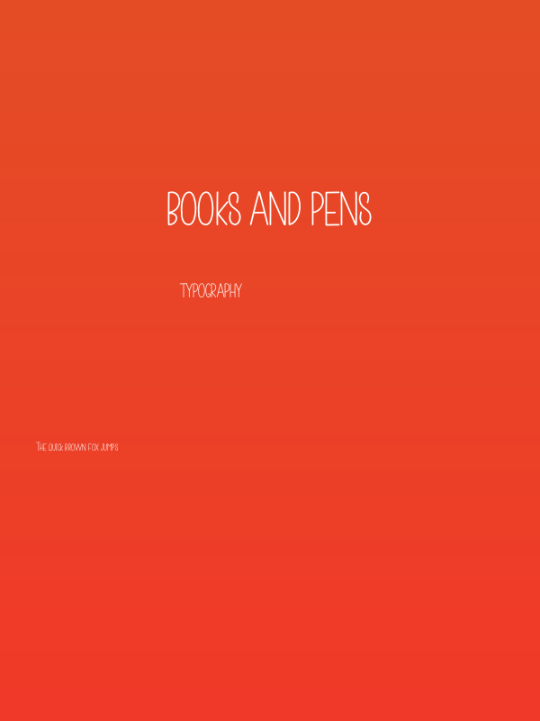 Books And Pens Poster