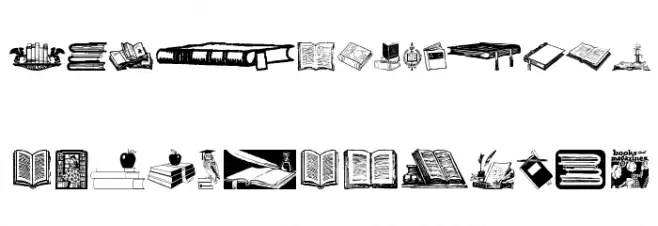 Books फ़ॉन्ट अपरकेस