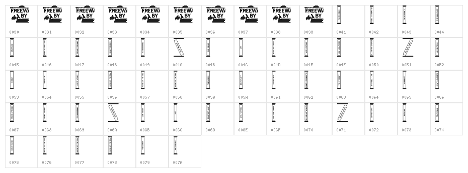 Bookshelf Titles JL Character Map