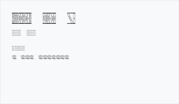 Bookshelf Titles JL Business Card