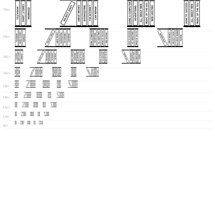 Bookshelf Titles JL Waterfall