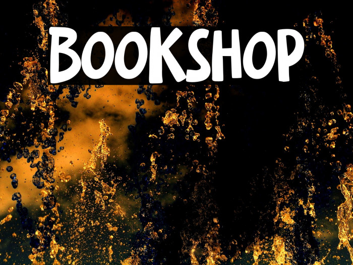 Bookshop Font examples