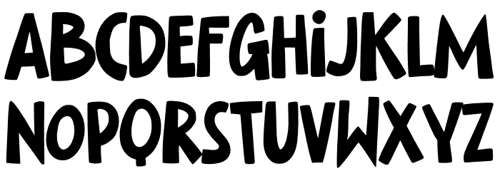 Bookshop Font LOWERCASE